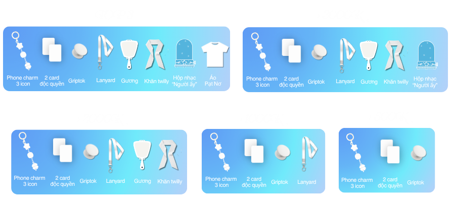 Quà tặng Donors