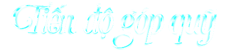 Tiến độ góp quỹ